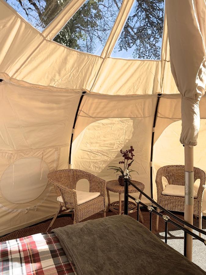 Glamping At Camping La Source Saint-Pierre-d'Argencon Exteriör bild